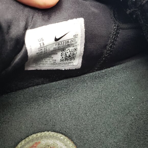 Nike LeBron XXI Tahitian Sneakers 13‎ Mens Dunkman Mid Leather Black - Picture 13 of 16